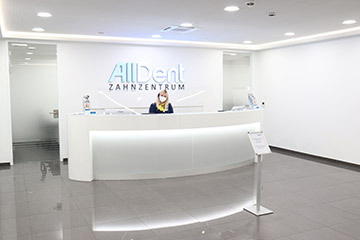 AllDent Empfang 